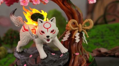 First 4 Figures abre las reservas de la figura Okamiden Chibiterasu PVC