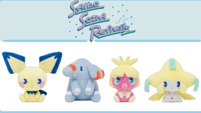El Pokémon Center japonés confirma nuevos peluches adorables de Pichu, Phanpy, Smoochum y Jirachi
