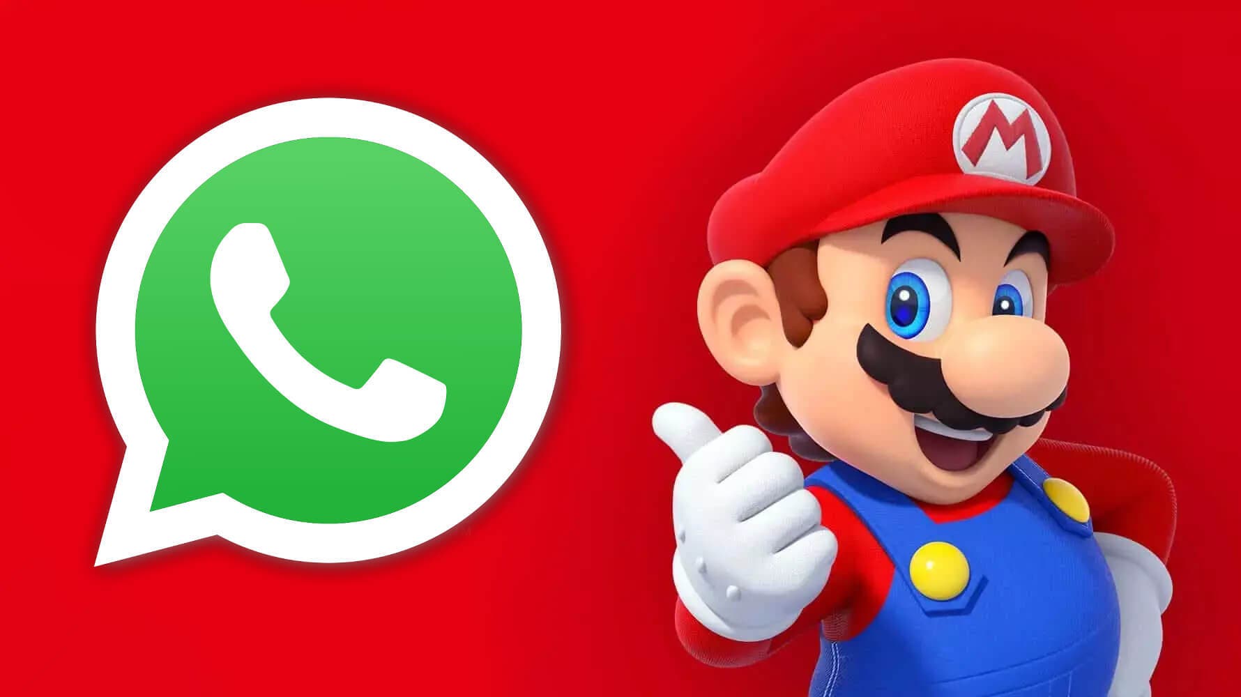 Así puedes enviar audios de Super Mario en WhatsApp