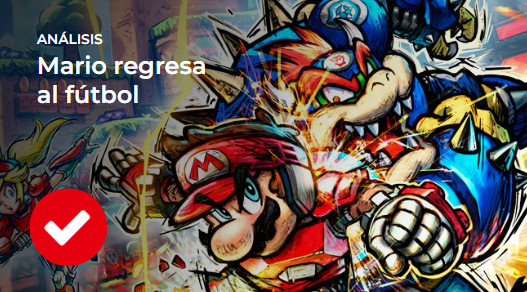 mario strikers análisis