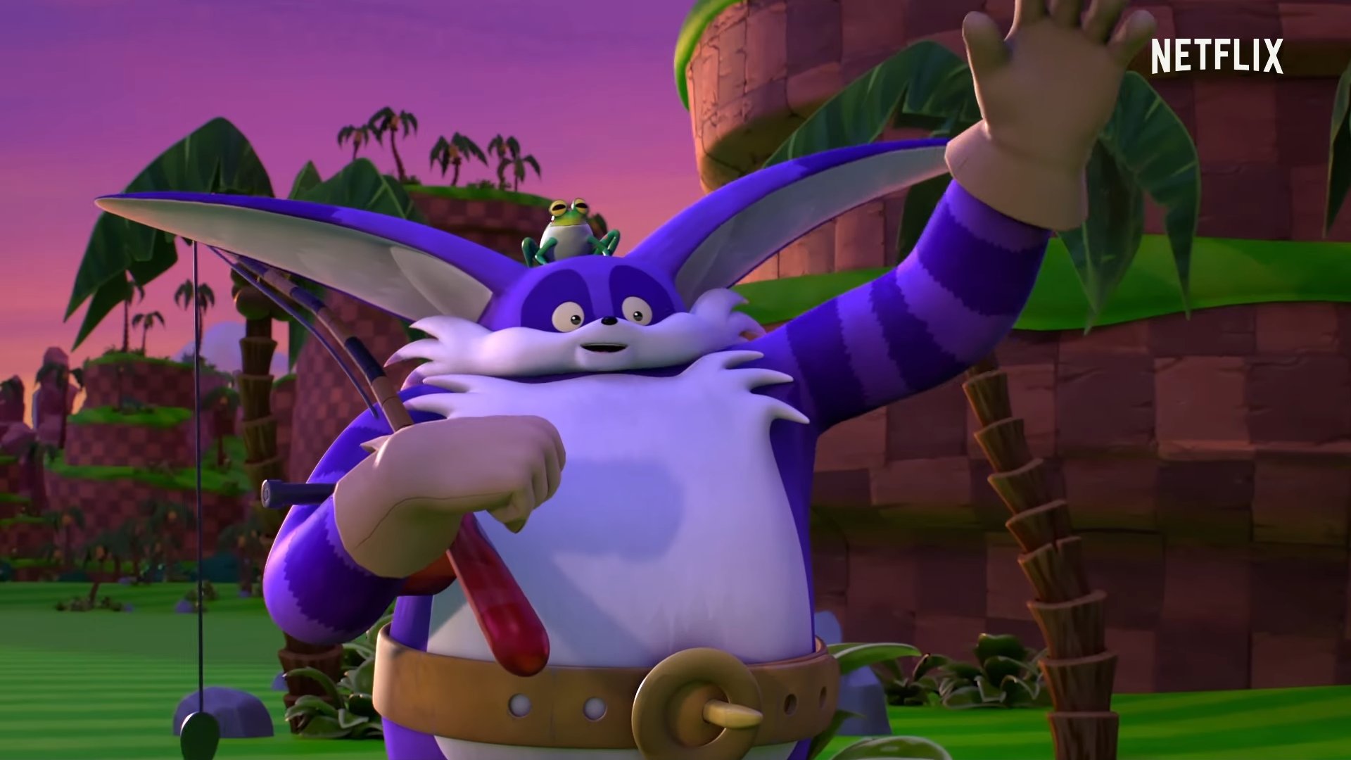 Big the Cat protagoniza este nuevo vídeo oficial de Sonic Prime