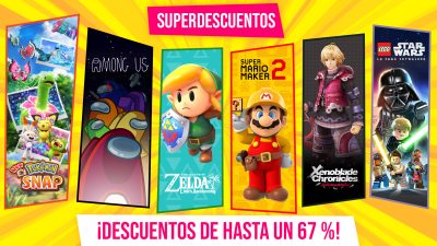 Nintendo lanza la promoción «Superdescuentos» en juegos destacados en la eShop de Switch: todos los detalles
