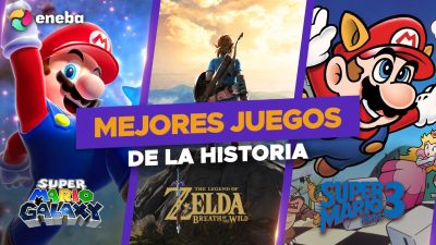 ¿Los has jugado todos? Una selección de los mejores juegos de Nintendo + descuento especial en Eneba