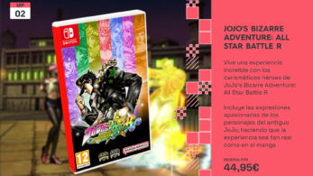 Lucha por tu destino con JoJo’s Bizarre Adventure: All Star Battle R para Nintendo Switch: reserva disponible