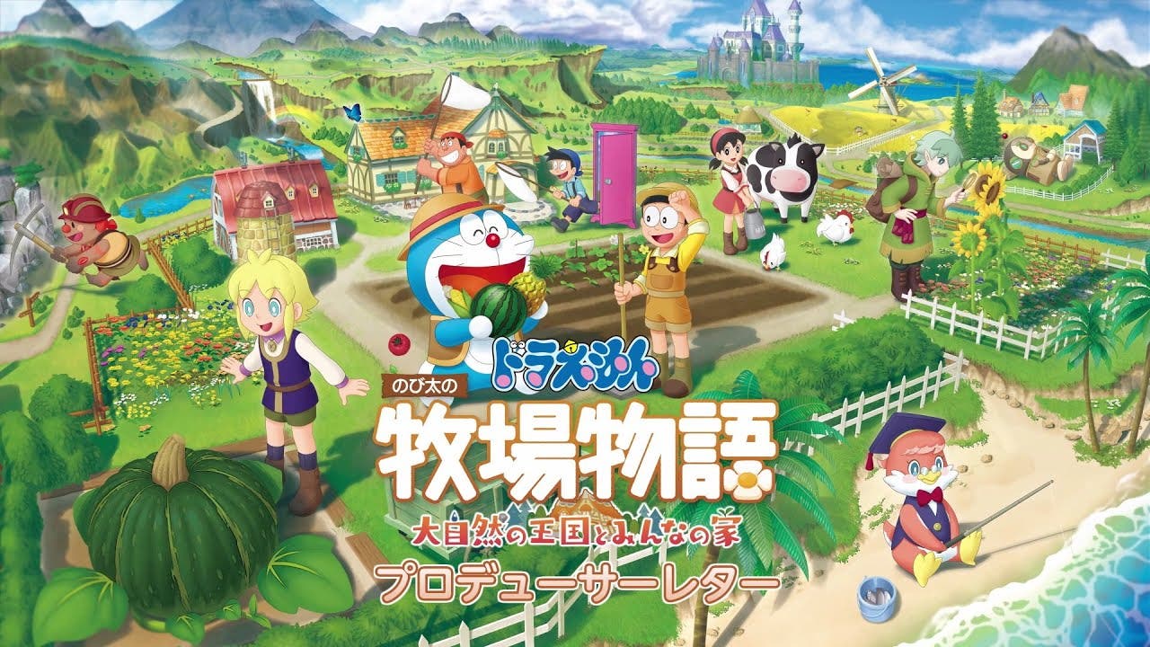 Doraemon Story of Seasons: Friends of the Great Kingdom llega este año a Nintendo Switch