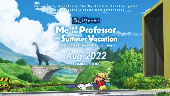 El juego de Shin-chan para Nintendo Switch confirma su estreno en Occidente como Shin-chan: Me and the Professor on Summer Vacation – The Endless Seven-Day Journey