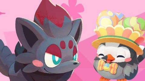 Zorua celebra su llegada a Pokémon Café ReMix