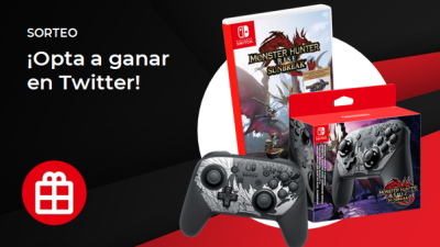 [Act.] ¡Sorteamos una copia física de Monster Hunter Rise: Sunbreak + mando Pro Controller del juego para Nintendo Switch!