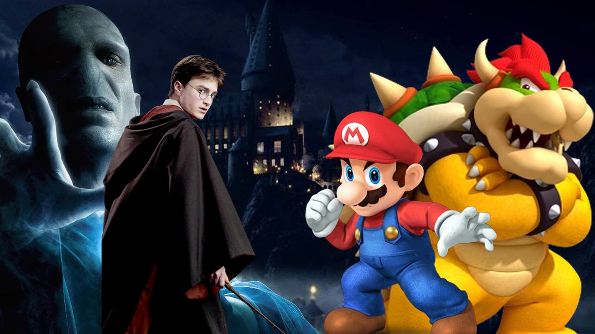 Conoce las similitudes entre los personajes de Harry Potter y los de Super Mario