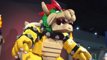 Un vistazo detallado al LEGO Bowser gigante que Nintendo ha llevado a la Comic-Con