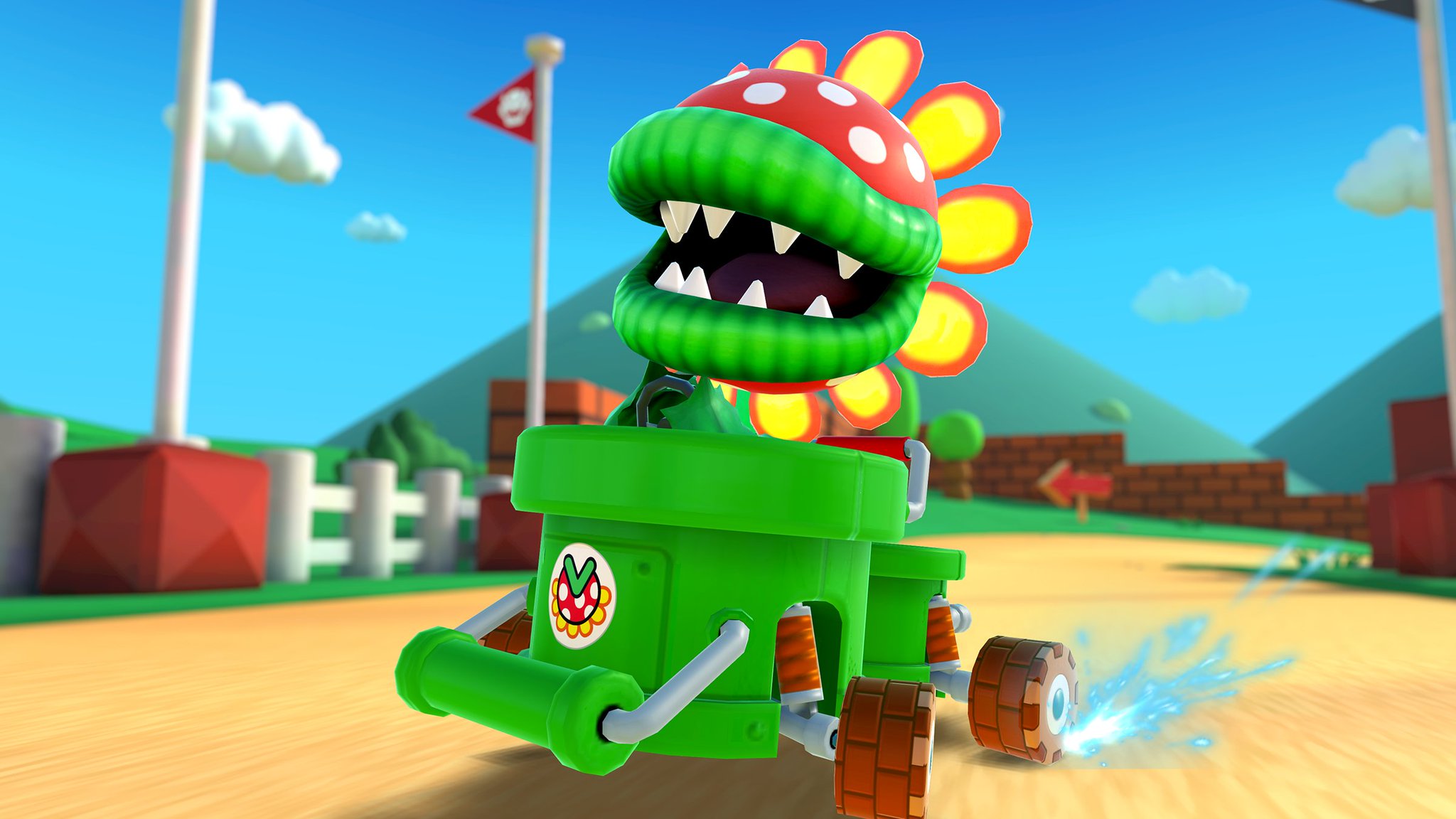 Un vistazo al regreso de Floro Piraña a Mario Kart 20 años después