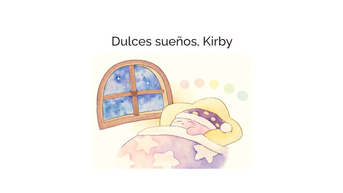 Este nuevo cuento de Nintendo manda a Kirby a mimir