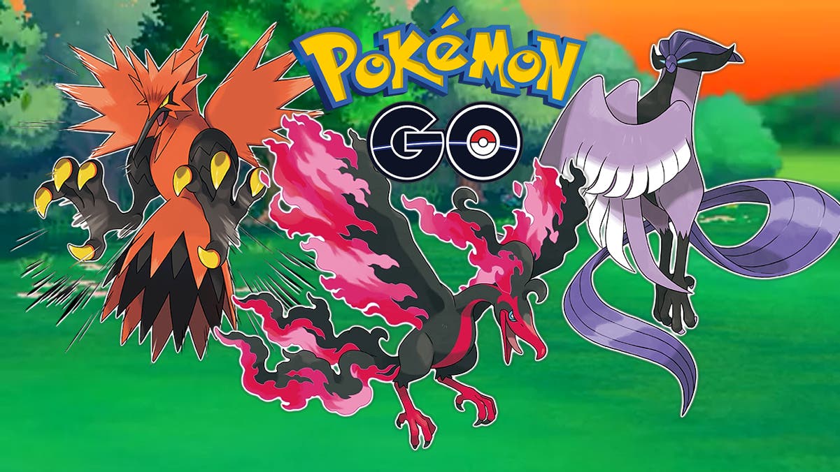 Pokémon GO: Mejores movimientos para Zapdos, Moltres y Articuno de Galar - Nintenderos