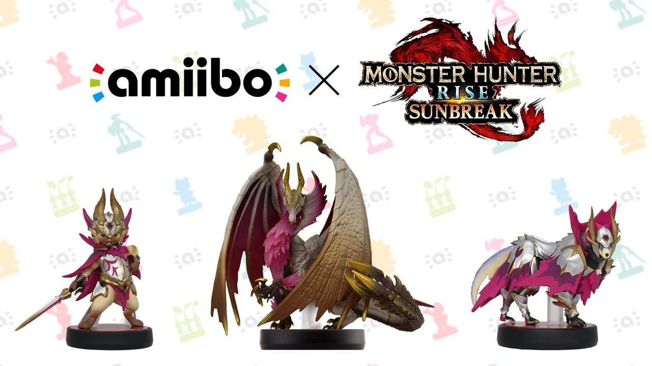 GameStop lista con esta fecha las figuras amiibo de Monster Hunter Rise: Sunbreak