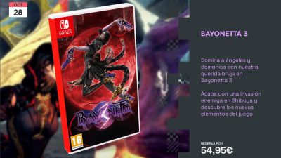 Vuelve nuestra bruja favorita con Bayonetta 3 para Nintendo Switch: reserva disponible