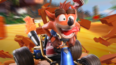 Ya puedes reservar esta espectacular figura de Crash Team Racing de First 4 Figures