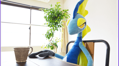Inteleon contará con este nuevo y enorme peluche oficial Pokémon