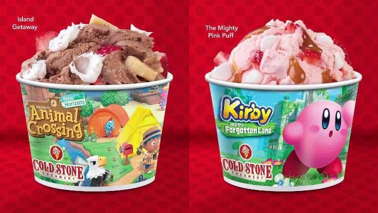 Ya existen helados oficiales con sabor a Animal Crossing, Kirby y Super Mario