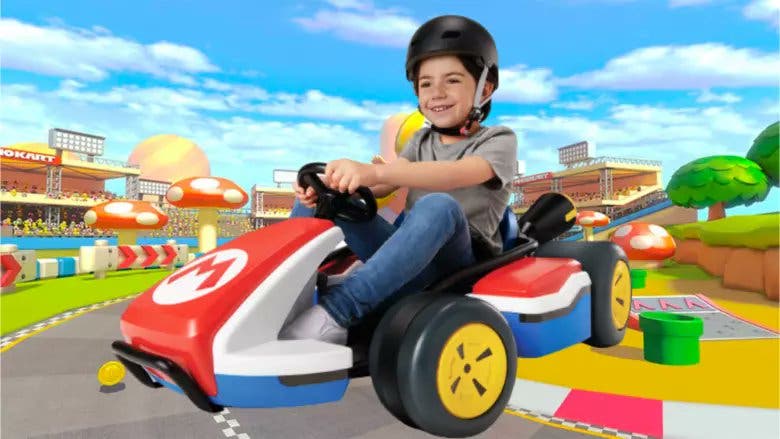 Nintendo y Jakks Pacific anuncian este nuevo kart infantil inspirado en Mario Kart 8