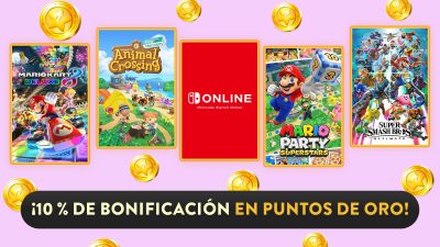 Nueva promoción de Puntos de oro de My Nintendo ya disponible en Europa