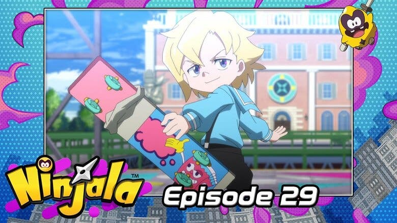 Ninjala estrena el episodio 29 de su anime oficial