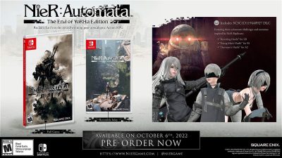 El querido NieR:Automata Edición The End of YoRHa llega a Nintendo Switch: reserva disponible