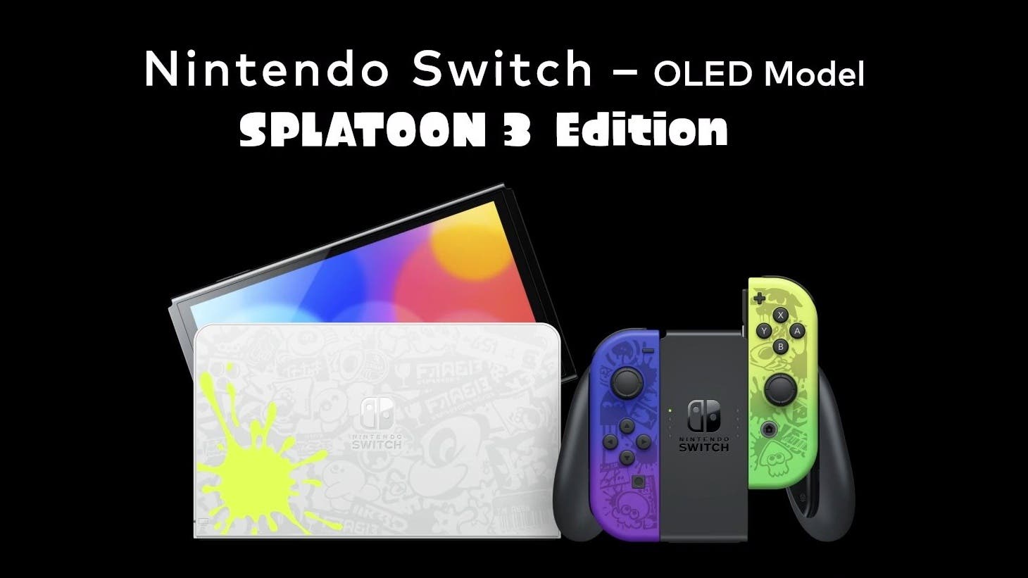 Esencialmente Malabares encerrar Anunciada la nueva Nintendo Switch OLED y Pro Controller de Splatoon 3:  detalles y tráiler - Nintenderos