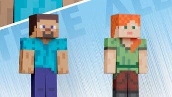 Los amiibo de Steve y Alex de Minecraft llegan este 9 de septiembre