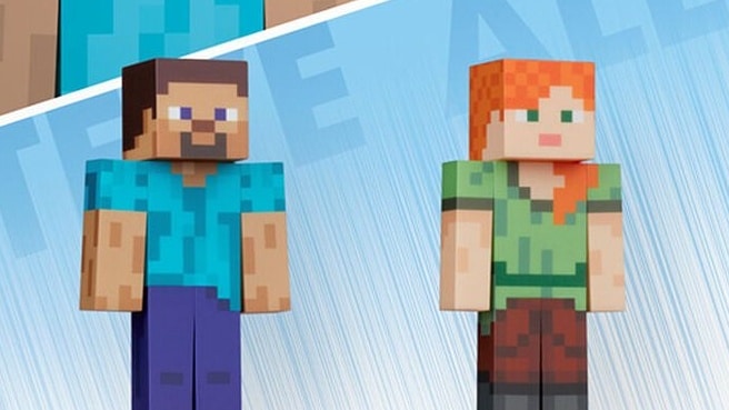 Los amiibo de Steve y Alex de Minecraft llegan este 9 de septiembre