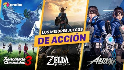 Los mejores juegos de Nintendo del género acción, hasta un 65% más baratos