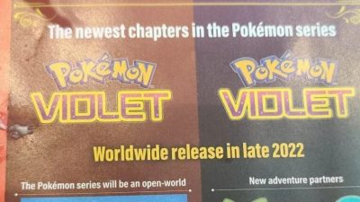 «Pokémon Púrpura y Púrpura»: McDonald’s ha imprimido este error en sus cubrebandejas