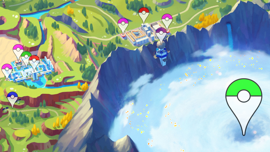 Pokémon Escarlata y Púrpura: Fan sitúa en el mapa de Paldea todos los puntos de interés