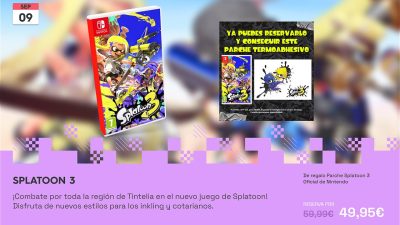 Consigue Splatoon 3 para tu Nintendo Switch: ya lo puedes reservar con regalo