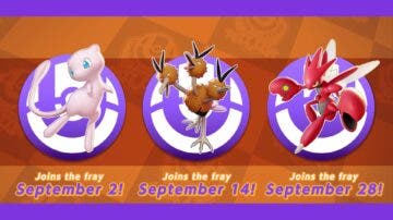 Pokémon Unite confirma la llegada de Mew, Dodrio y Scizor, evento de entrenadores conocidos y más