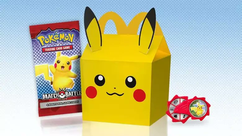 Los especuladores arrasan con las cartas de Pokémon incluidas en los menús  Happy Meal de McDonald's