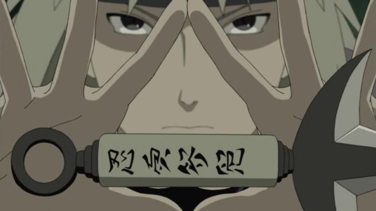 Naruto Shippuden - ¿Sabías que? Los Cuatro Primeros Hokage habían sido  sellados en el estómago del Dios de la Muerte, El Cuarto fue sellado cuando  él mismo selló al Zorro de Nueve