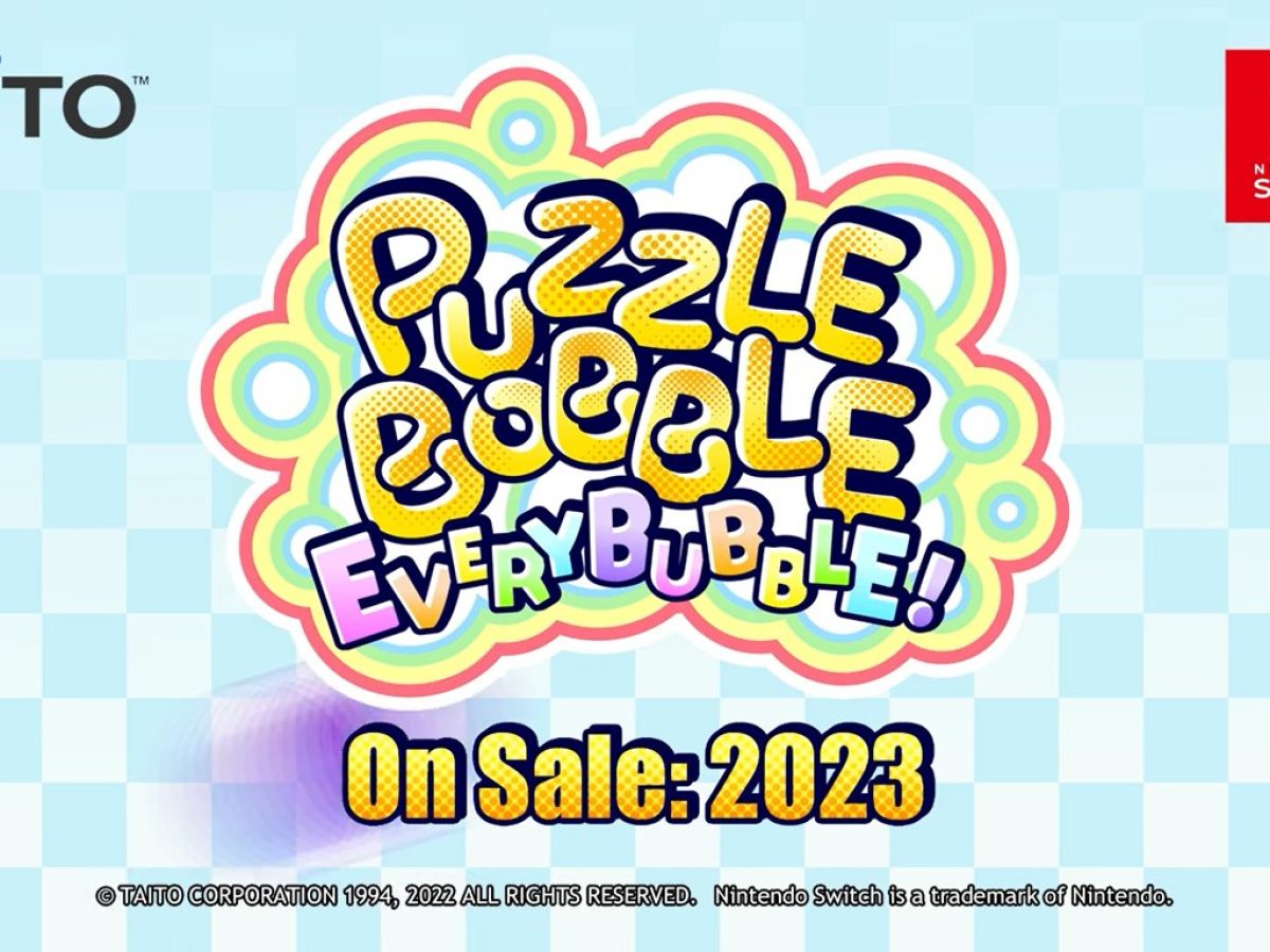 Puzzle Bobble Everybubble! é anunciado para o Switch e chega em