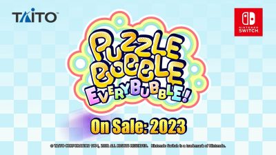 Puzzle Bobble Everybubble ha sido anunciado para Nintendo Switch