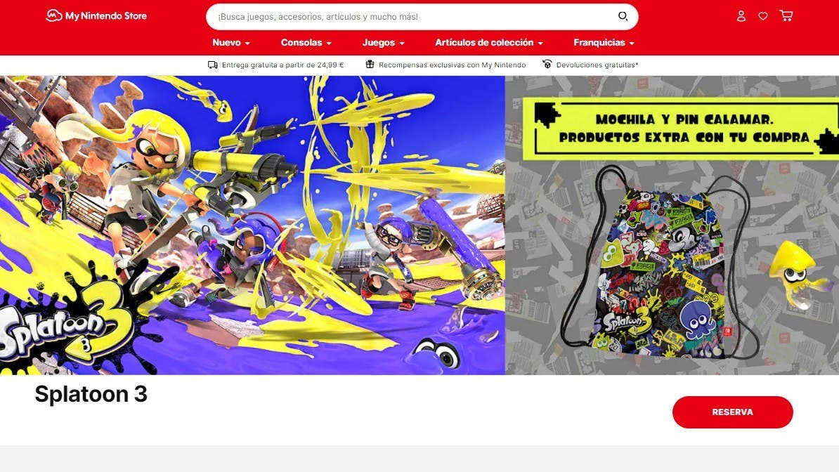 Nintendo estrena su renovada tienda online para España y el resto de Europa