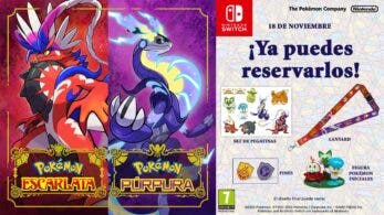 Confirmados los regalos por reservar Pokémon Escarlata y Púrpura en diferentes tiendas de España