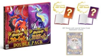 Ya puedes conseguir los regalos de Japón y Singapur de Pokémon Escarlata y Púrpura con envío internacional