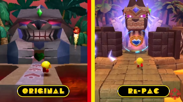 Pac-Man World Re-Pac: Comparativa oficial en vídeo entre la versión original y la nueva