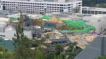 Nuevas imágenes del proceso de construcción de Super Nintendo World en Universal Studios Hollywood