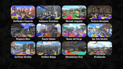Splatoon 3 nos muestra los escenarios que tendrá disponible