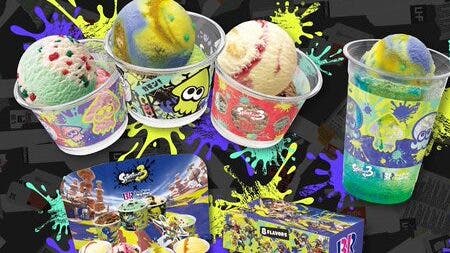 Los helados oficiales de Splatoon 3 ya son una realidad en Japón
