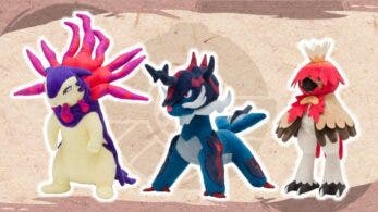 Anunciados los peluches Pokémon de Decidueye, Typhlosion y Samurott de Hisui