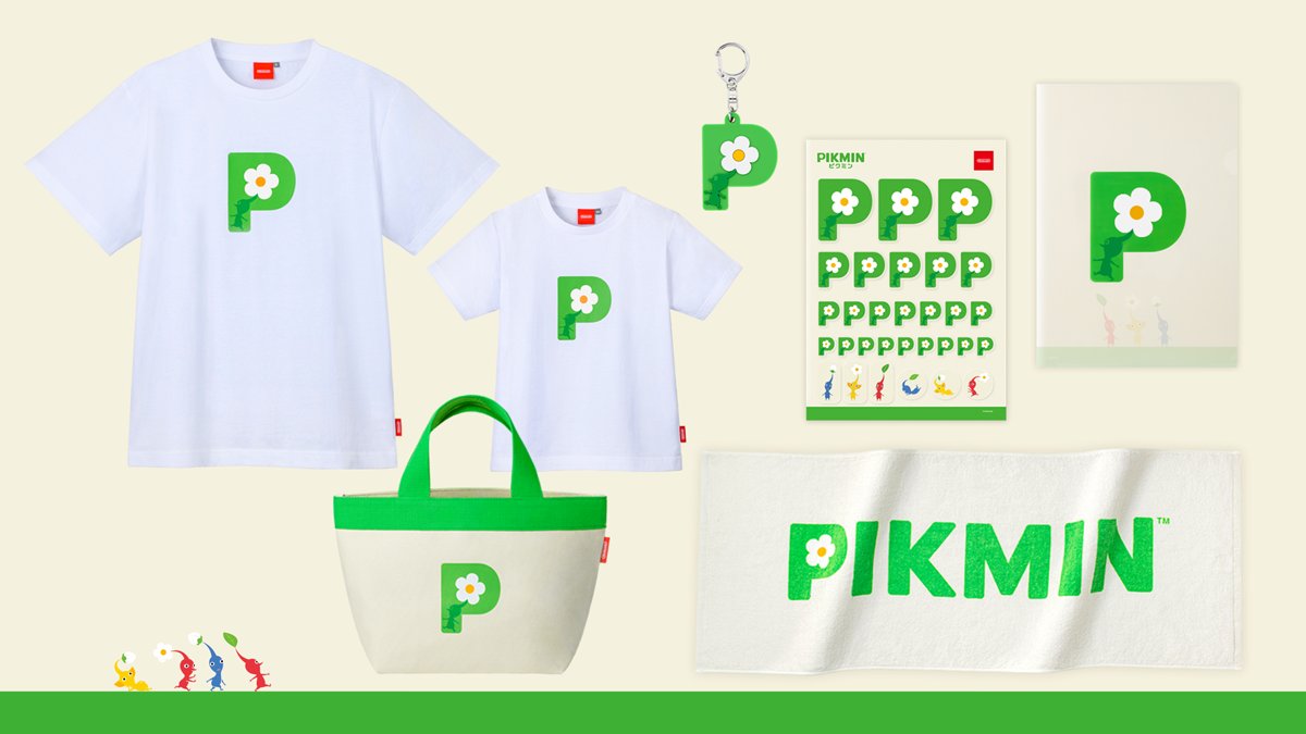 pikmin merchandising japón