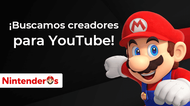 ¡Buscamos creadores de contenido de Nintendo y anime para YouTube en Nintenderos!