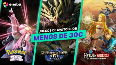 Consigue juegazos de Nintendo Switch más baratos + ¡envíos gratis!