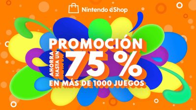 Nintendo Europa lanza nueva promoción con descuentos temporales de hasta el 75% en más de 1000 juegos de la eShop
